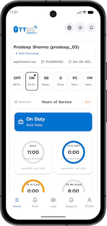 TTMS Connect features